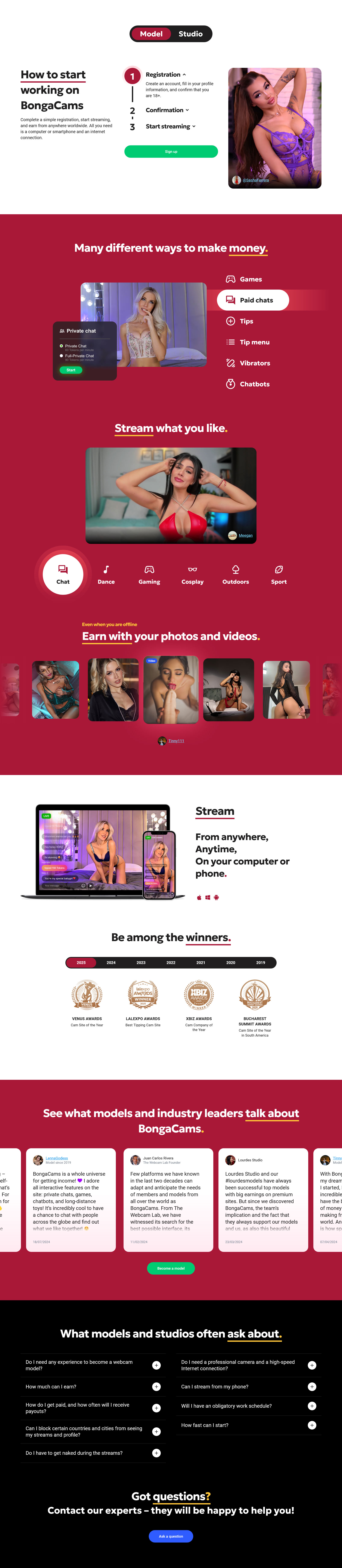 BONGA MODELS